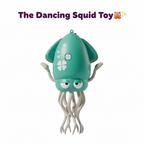 Electric Dancing Squid Toy with LED Lights & Music | USB Rechargeable