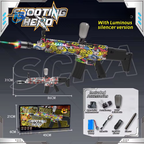 SCAR Electric Gel Blaster Gun for Kids – Graffiti Shooting Hero Toy